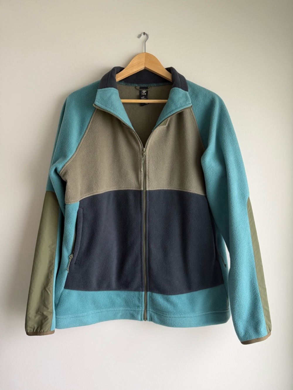 Mountain Hardwear Women’s UnClassic Fleece Jacket XL NWOT Colorblock Full Zip